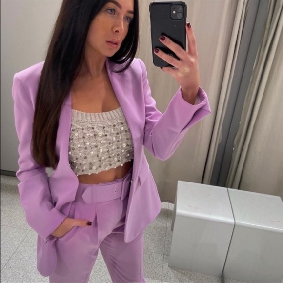 V-NECK BLAZER - Picture 12 of 16